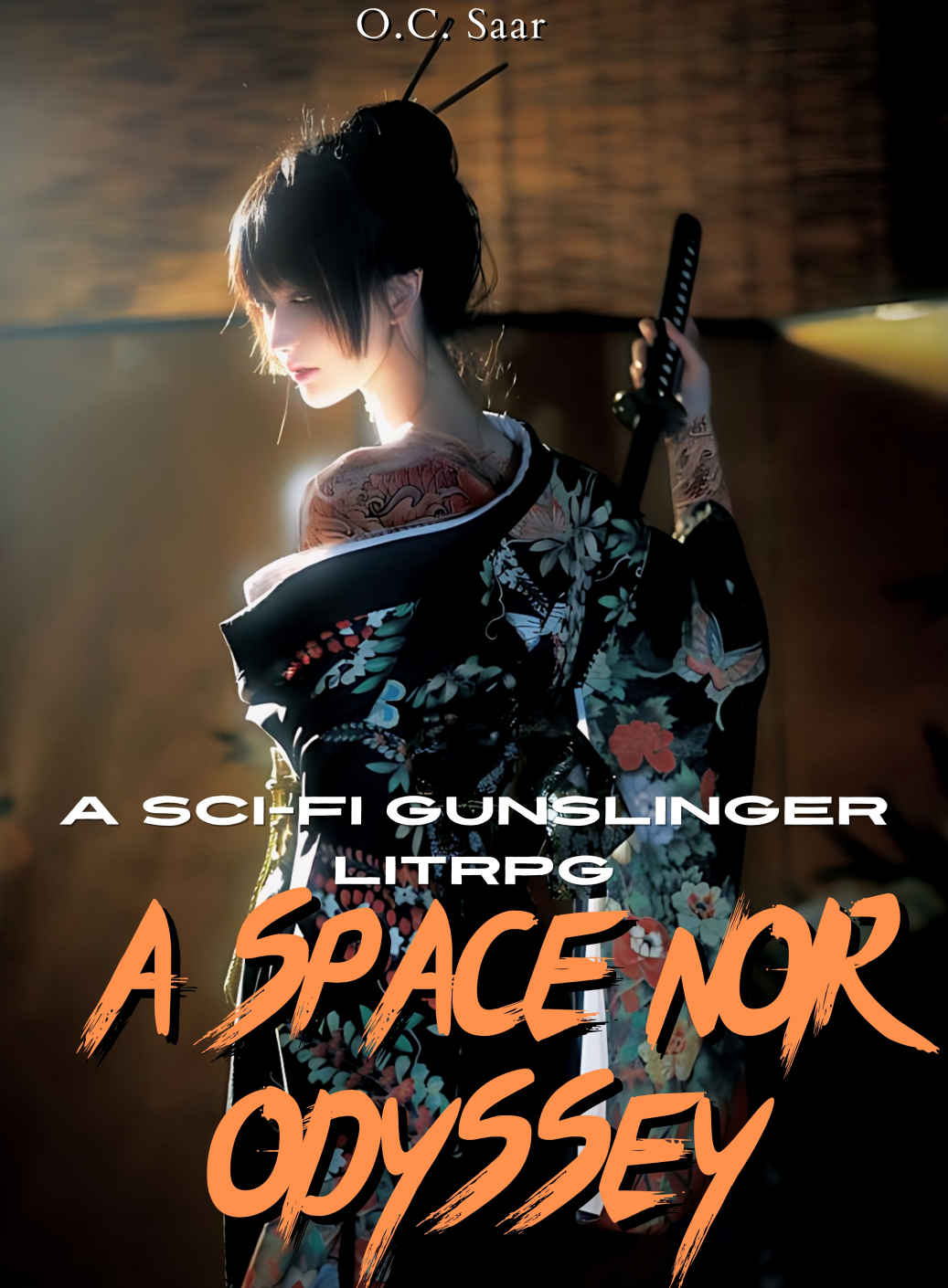 A Space Noir Odyssey : A Sci-Fi Gunslinger LitRPG