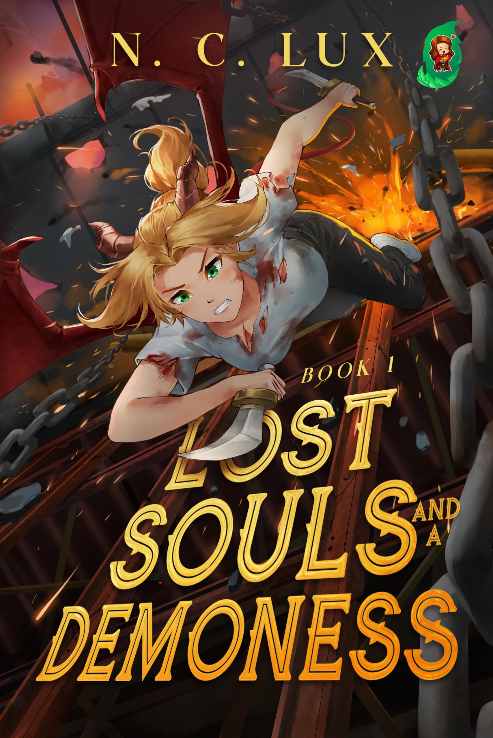 Lost Souls and a Demoness 1: A LitRPG Adventure