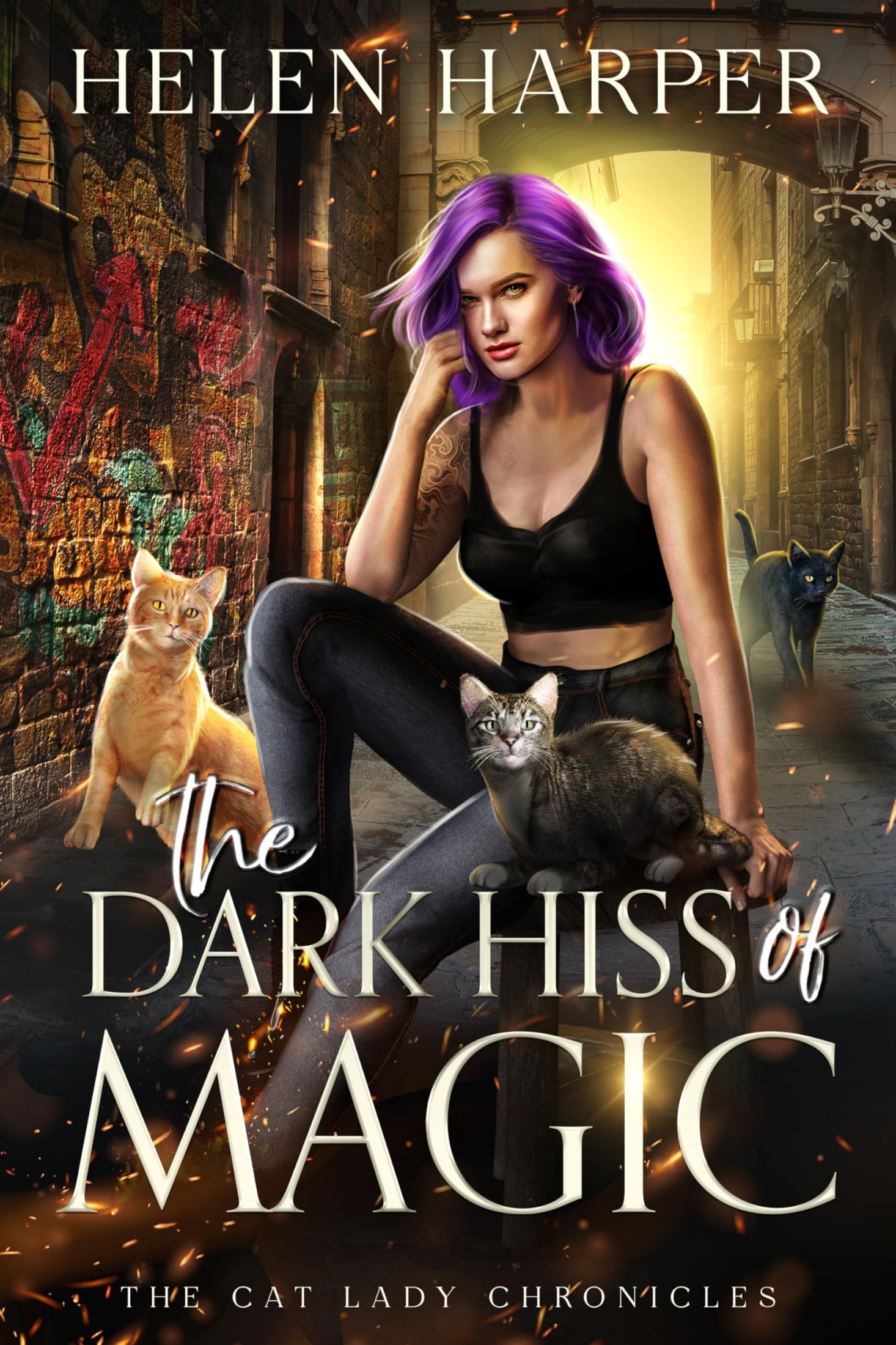 The Dark Hiss of Magic (The Cat Lady Chronicles Book 2)